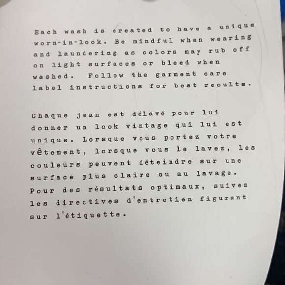 Current Elliott The Fling “1 year worn Rig” mid rise Boyfriend blue jeans. NWT - Picture 14 of 16